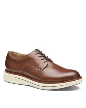 Johnston & Murphy Momentum Plain Toe Sneaker - Brown
