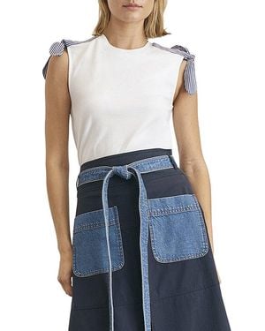 Tanya Taylor Mary Top - Blue