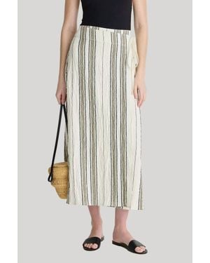 Apiece Apart Marsala Wrap Skirt - Multicolor