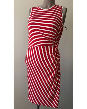 Bailey 44 Nicole Stripe Midi Dress - Red