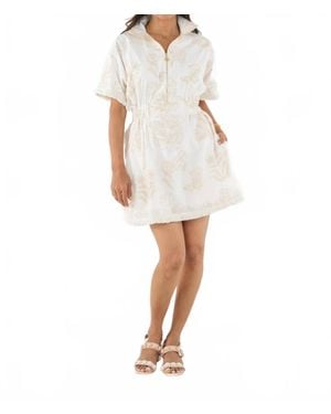 Emily Mccarthy Pullover Dress - White