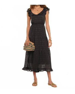 Heartloom Vesna Midi Dress - Black