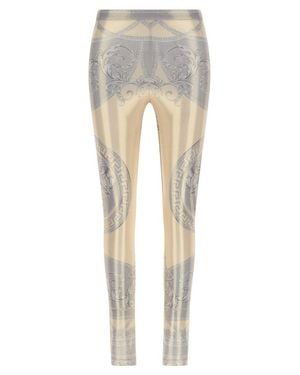 Versace 'La Coupe Des Dieux' Leggings - Gray