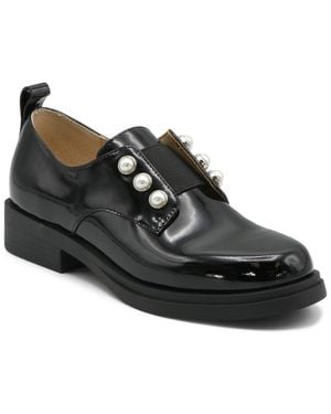 Charles David Gent Patent Loafer - Black