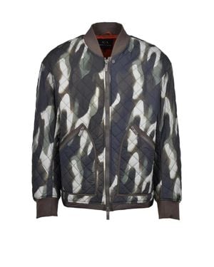 ARMANI EXCHANGE Bomber Jacket - Black