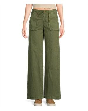 Roxy Mid Rise Neddy Pant - Green
