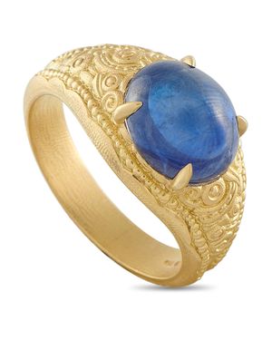 Alex Sepkus 18K 4.32Ct Sapphire Ring As08-112525 - Metallic
