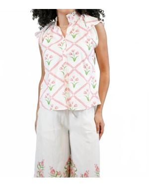 Victoria Dunn Bays Blouse - White
