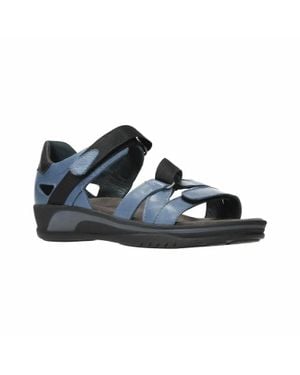 Wolky Desh Savanna Leather Sandal - Black