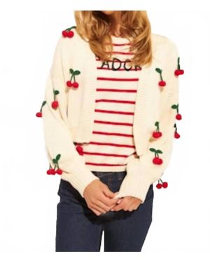 John + Jenn Ezra Cardigan - Pink