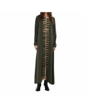 Rabens Saloner Lynett Maxi Dress - Green