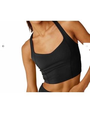 Beyond Yoga Intensity Racerback Crop Top - Black