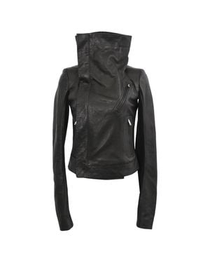 Rick Owens Naska Biker Jacket - Black