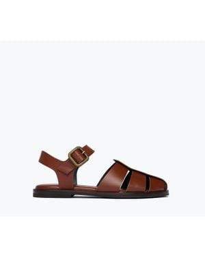 Frēda Salvador Sera Fisherman Sandal - Brown