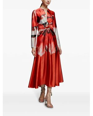 Silvia Tcherassi Katarina Midi Dress - Red