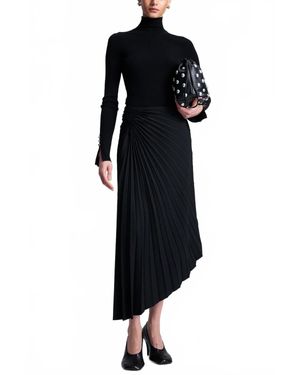A.L.C. Tracy Tailored Midi Skirt - Black