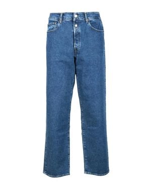 Replay Straight Stretch Jeans - Blue