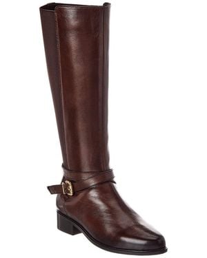 Dune Teine Leather Boot - Brown