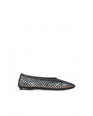 STAUD Alba Ballet Flats - White