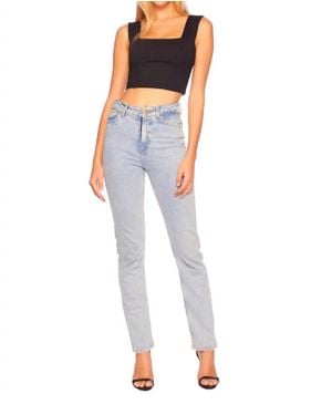 Susana Monaco Wide Strap Crop Top - White