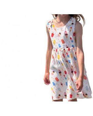 VIGNETTE Emma Dress - White