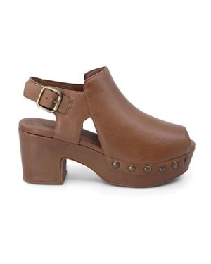 Chocolat Blu Galla Heels - Brown