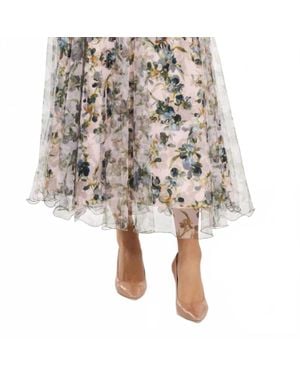 Cinq À Sept Trailing Iris Sofia Skirt - Multicolor