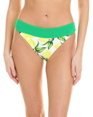Terez Textured Mid-Rise Bottom - Green