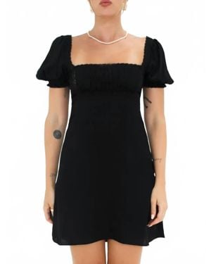 Rumored Napa Valley Mini Dress - Black