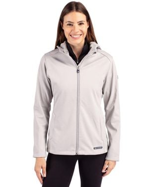 Cutter & Buck Evoke Eco Softshell Recycled Full Zip Jacket - White