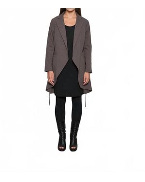Simply Mila Imperial Coat - Black