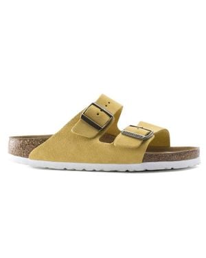 Birkenstock Arizona Soft Footbed Sandal - Metallic