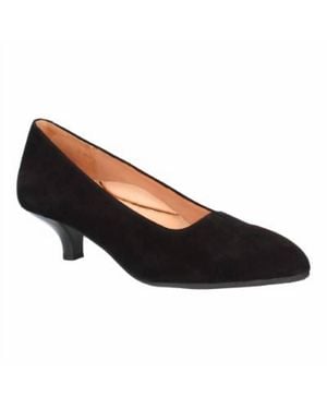 L'amour Des Pieds Kavan Suede Almond Toe Pump - Blue