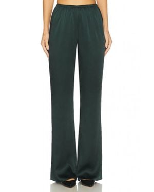 SER.O.YA Viva Satin Pants - Green