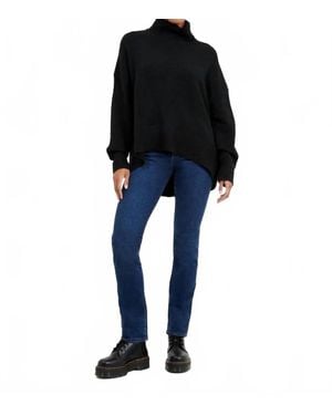 French Connection Vhari High Neck Sweater - Black