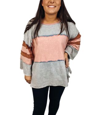 odd92 Denim Top - Gray