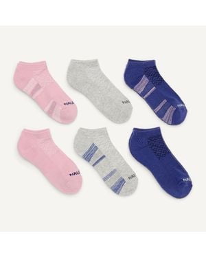 Nautica Athletic Low Cut Socks, 6-Pack - Blue