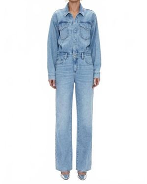 Pistola Nikkie Long Sleeve Jumpsuit - Blue