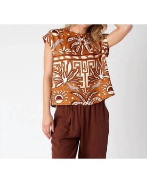CROSBY BY MOLLIE BURCH Leo Top - Orange