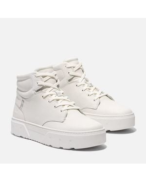 Timberland Laurael Court Tb0A27Ekem2 Sneaker Platform Shoes Tf9056 - White