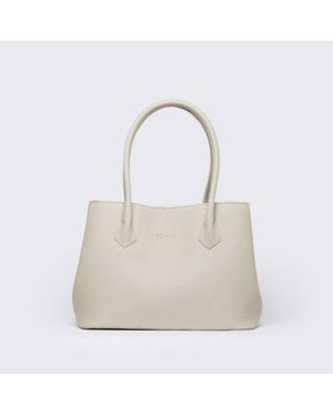 Mesh Katie Tote Bag - White