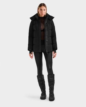 Rudsak Alessandra Matte Down Puffer - Black