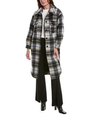 Heartloom Charia Wool-Blend Coat - Black