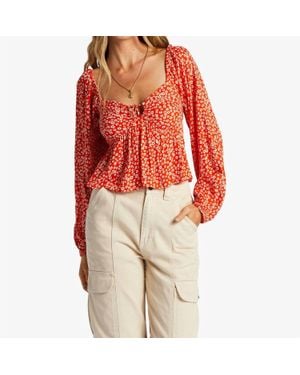 Billabong Your Fav Top - Red