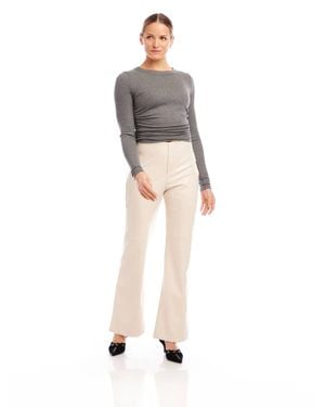 Fifteen Twenty Finley Wide-Leg Pants - White