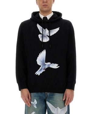 パーカー・フーディ PARADIS3 3.PARADIS X EDGAR PLANS SWEATSHIRT (SS24102_BLACK) Other Brand | 3.Paradis 3 Paradis x Edgar Plans Chalkboard