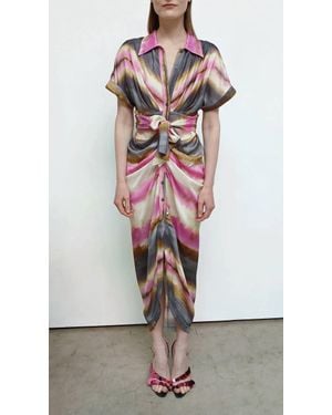 Le Superbe Miko Midi Dress - Multicolor