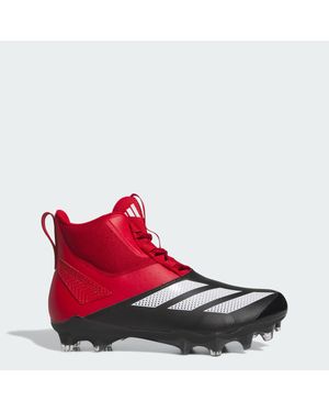 adidas Adizero Chaos Exotic Speed Football Lineman Cleats - Red
