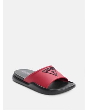 Guess Marith Pool Slides - Pink