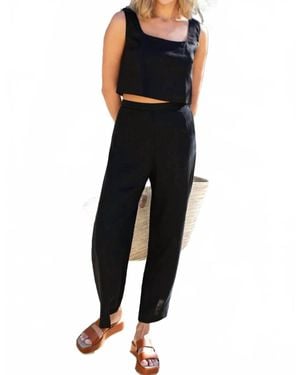 Emerson Fry Roma Wide Leg Pant - Black
